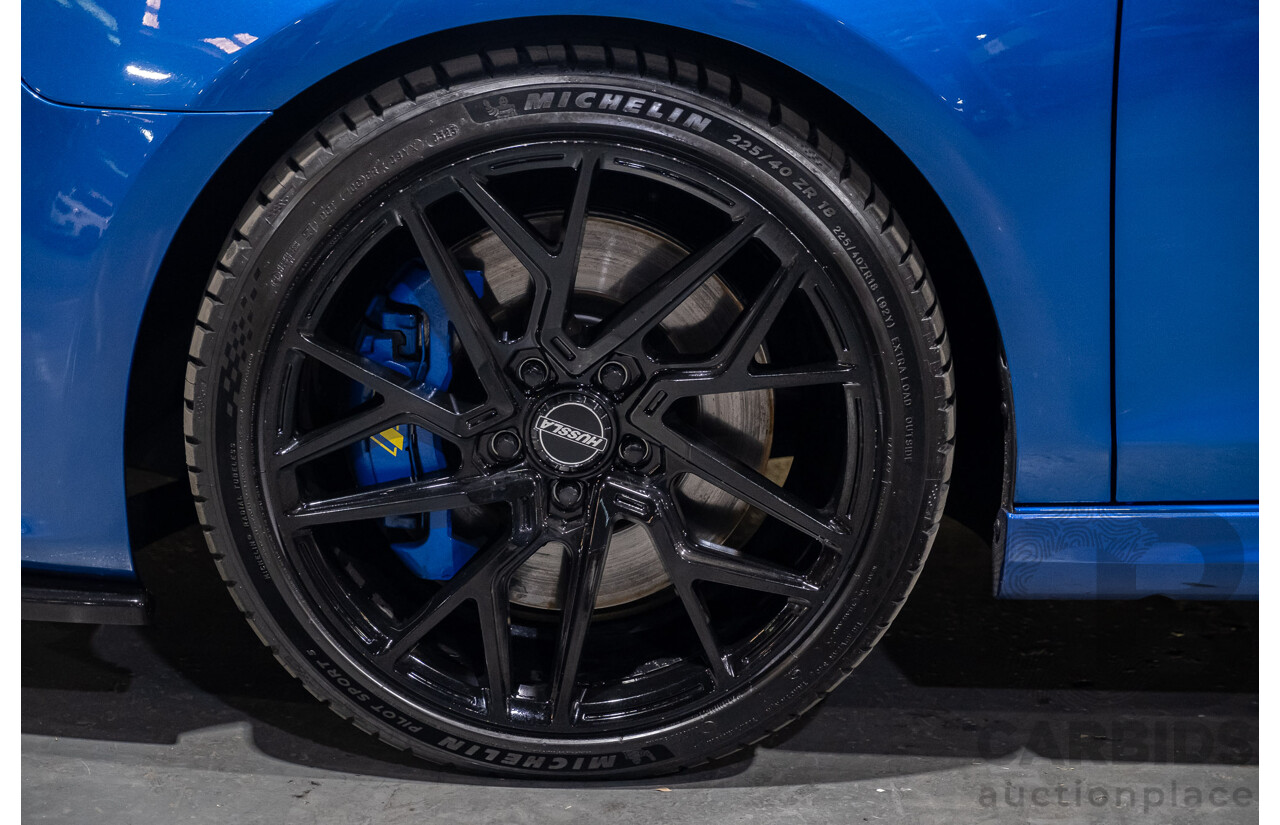 1/2013 Volkswagen Golf R (AWD) 1K MY13 5d Hatchback Rising Blue Metallic Turbo 2.0L