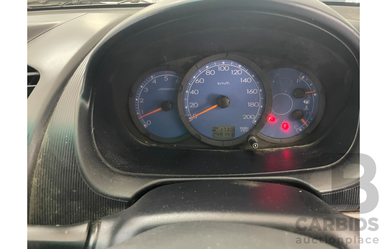 10/2006 Mitsubishi Triton GLX (4x4) ML C/Chas White 3.2L
