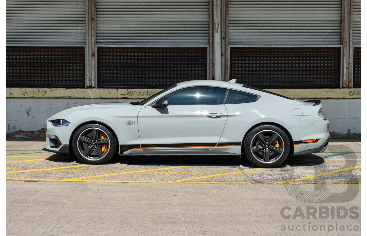 03/2021 Ford Mustang Mach 1 FN MY2021.5 2d Fastback Fighter Jet Grey V8 5.0L