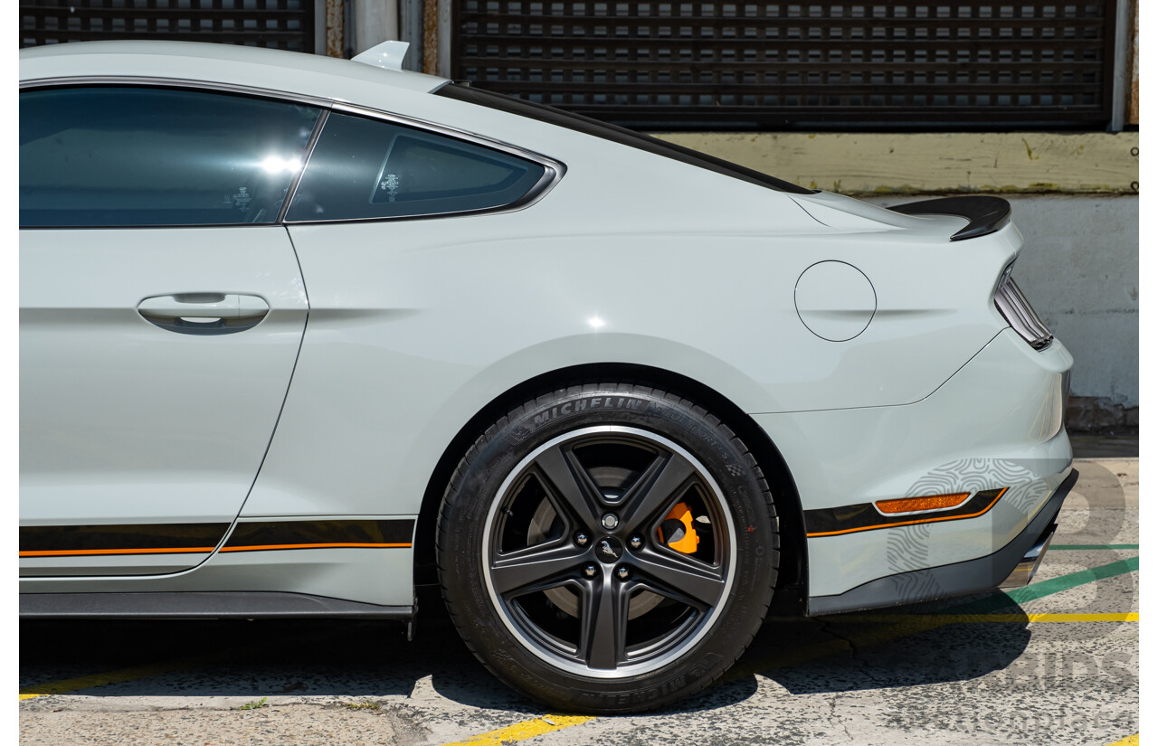03/2021 Ford Mustang Mach 1 FN MY2021.5 2d Fastback Fighter Jet Grey V8 5.0L