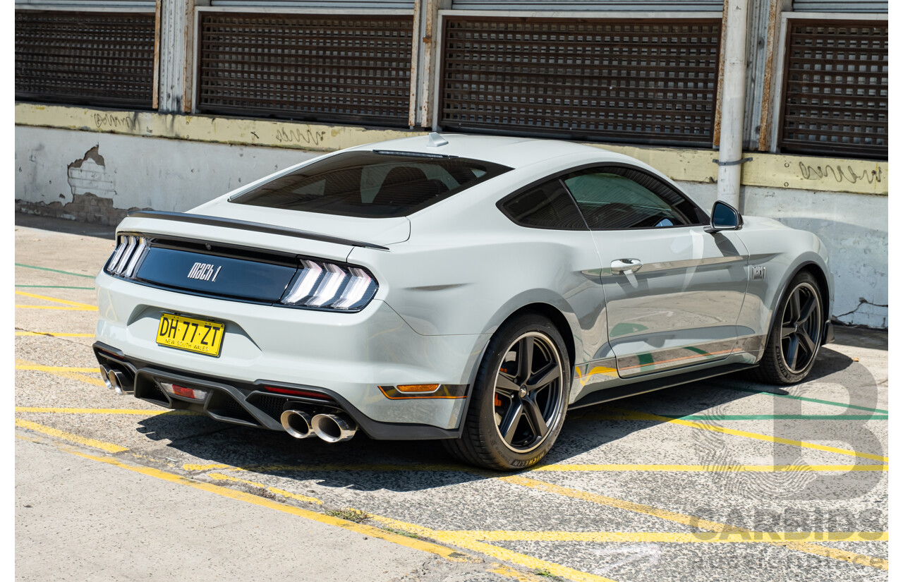 03/2021 Ford Mustang Mach 1 FN MY2021.5 2d Fastback Fighter Jet Grey V8 5.0L