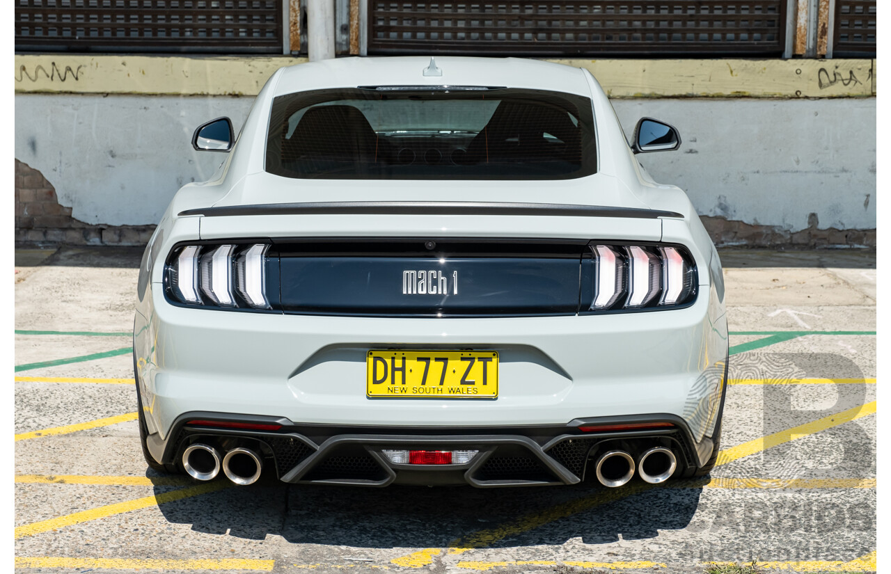 03/2021 Ford Mustang Mach 1 FN MY2021.5 2d Fastback Fighter Jet Grey V8 5.0L