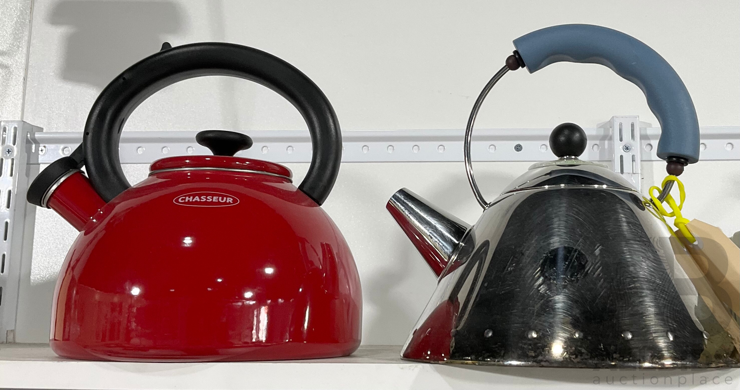 Two Kettles Inclduing Alessi and Chasseur