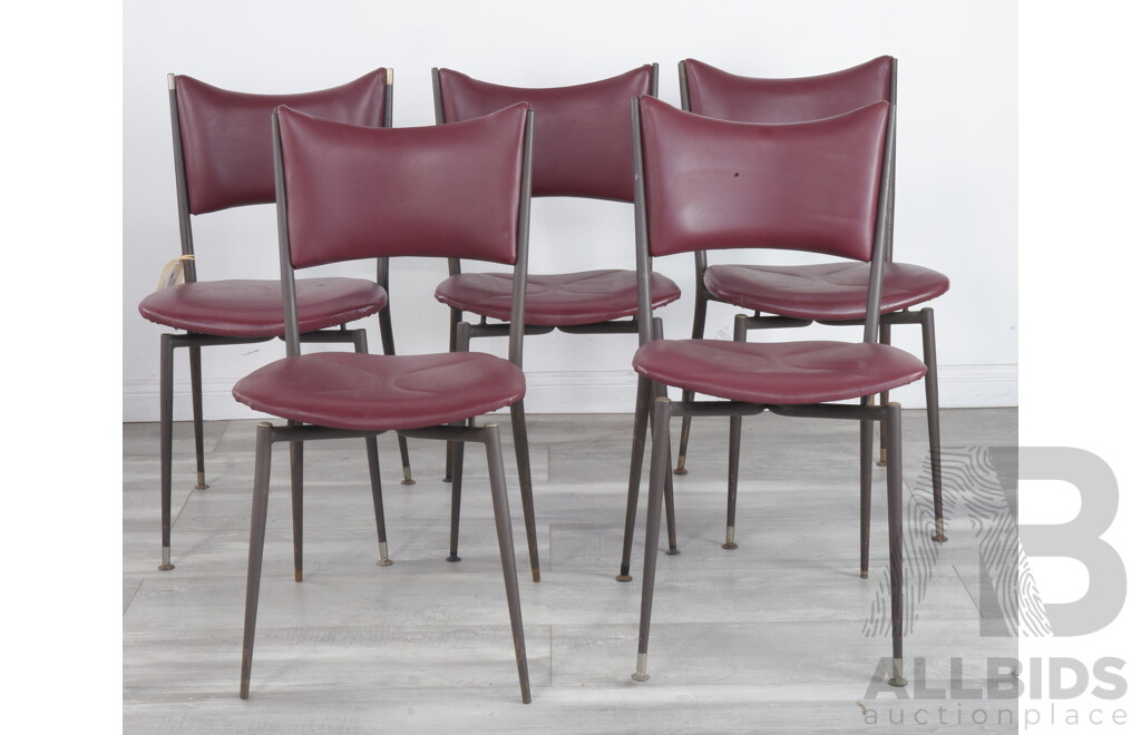 Five Retro Aristoc Mitzi Chairs by Grant Featherston