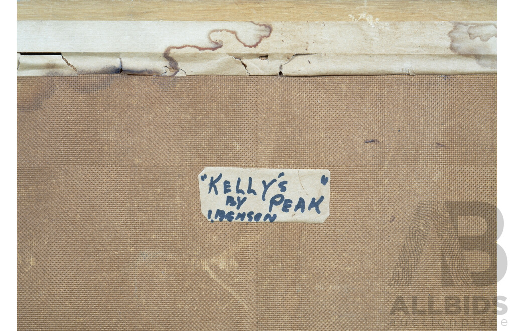 I. Benson. Kelly's Peak, Paperbark Collage