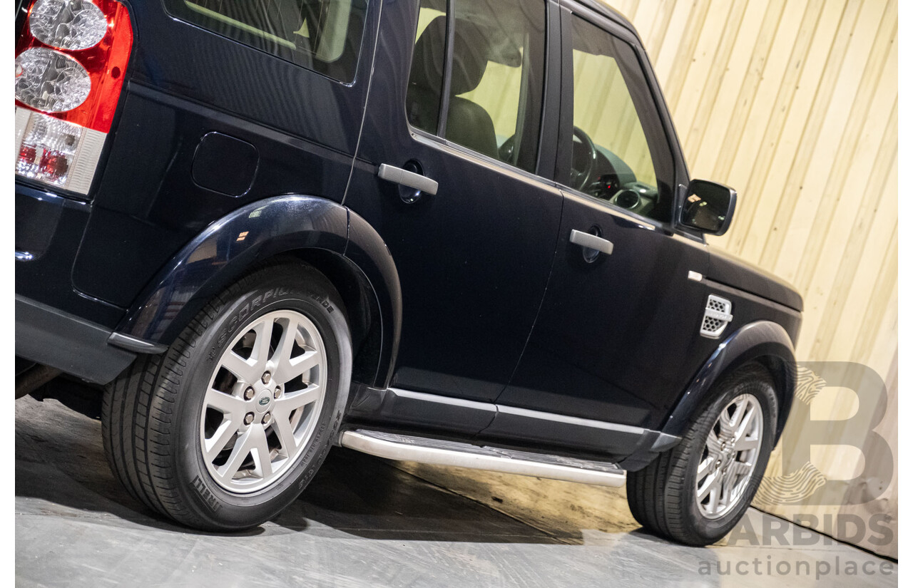 9/2011 Land Rover Discovery 4 2.7 TDV6 MY11 4d Wagon Metallic Blue Turbo Diesel 2.7L - 7 Seater