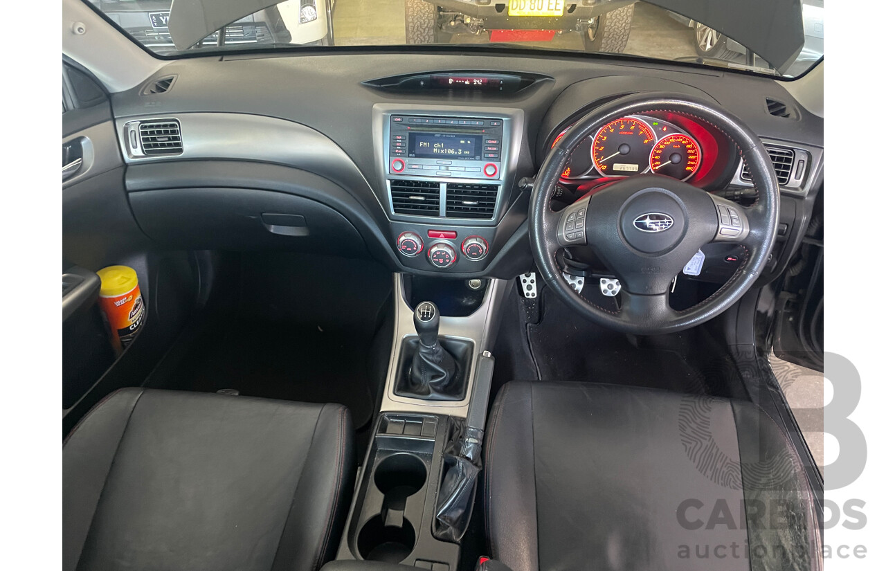3/2009 Subaru Impreza WRX (awd) MY09 4d Sedan Black 2.5L