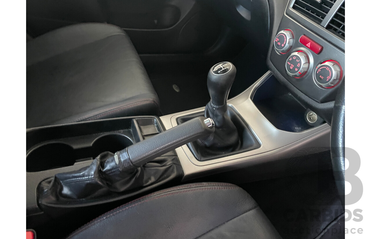 3/2009 Subaru Impreza WRX (awd) MY09 4d Sedan Black 2.5L