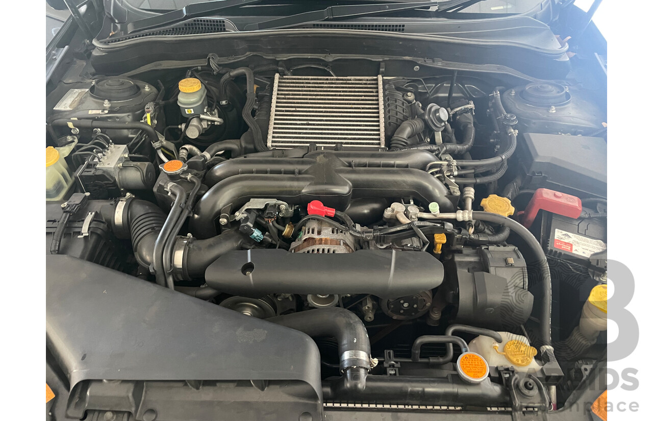 3/2009 Subaru Impreza WRX (awd) MY09 4d Sedan Black 2.5L