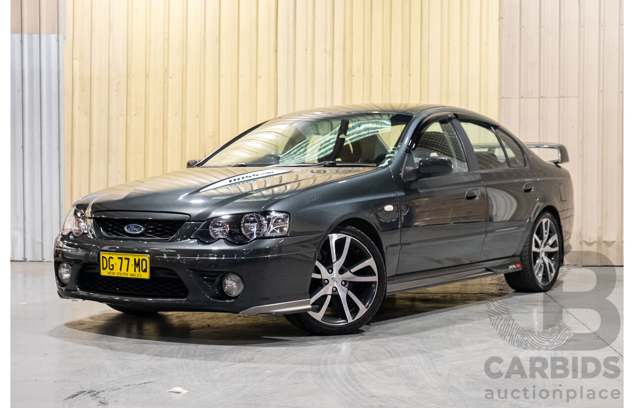 11/2007 Ford Falcon XR8 BF MKII 4d Sedan Ego Metallic Grey V8 5.4L