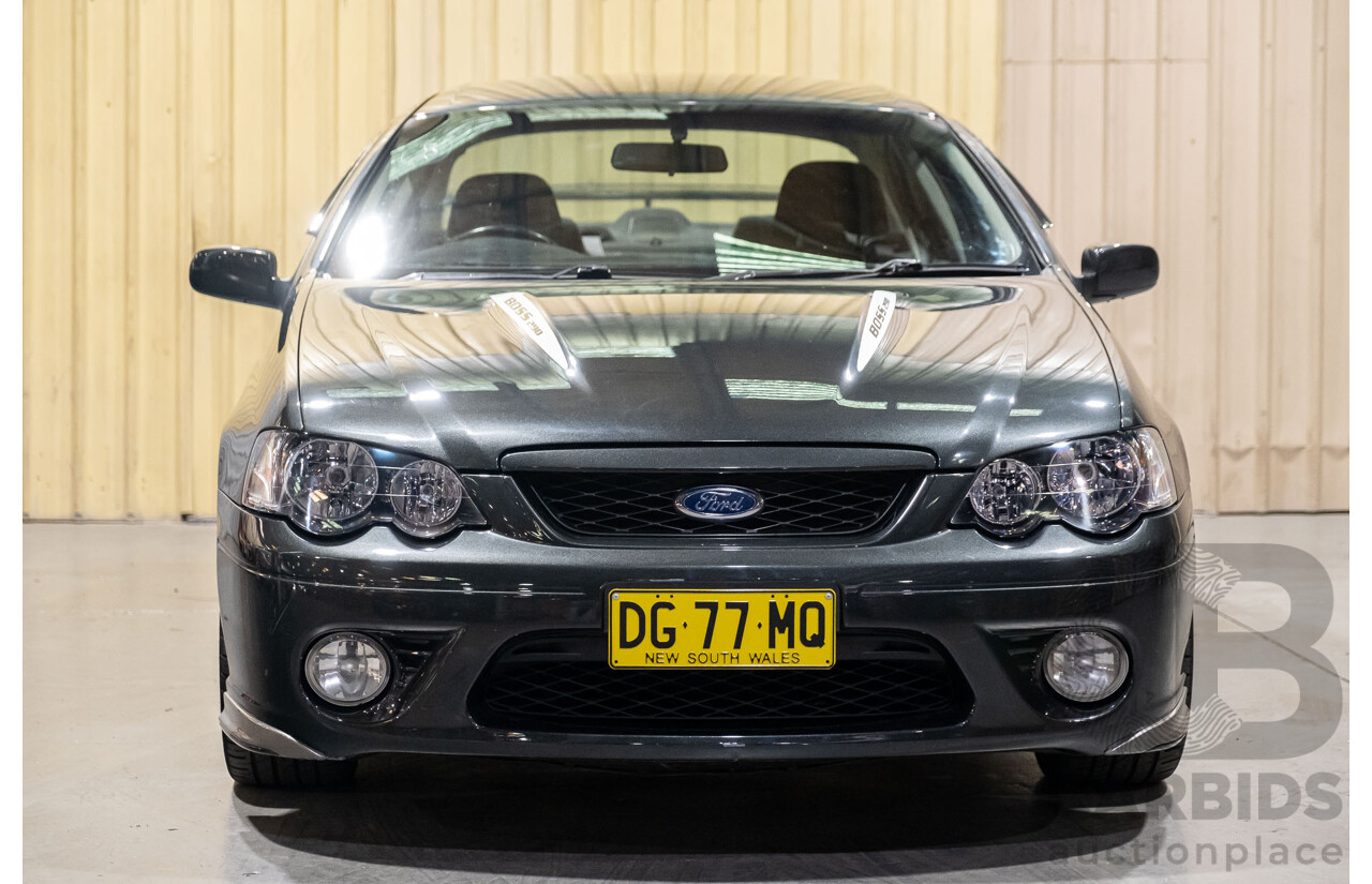 11/2007 Ford Falcon XR8 BF MKII 4d Sedan Ego Metallic Grey V8 5.4L