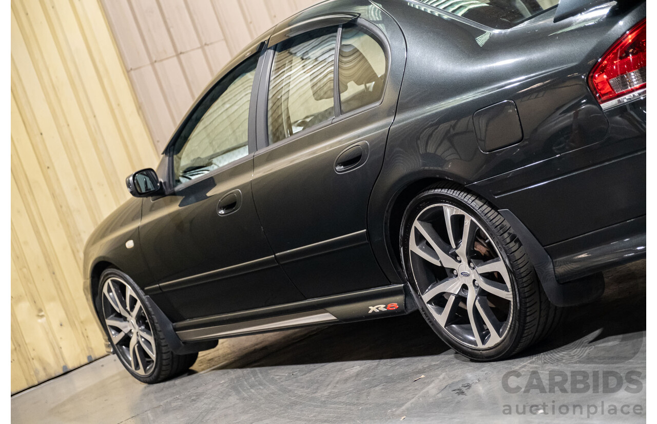 11/2007 Ford Falcon XR8 BF MKII 4d Sedan Ego Metallic Grey V8 5.4L