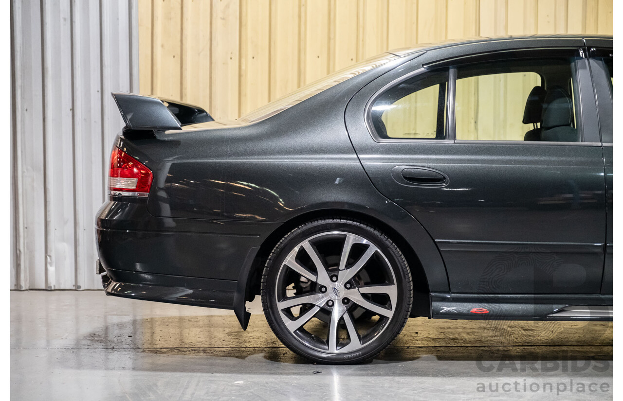 11/2007 Ford Falcon XR8 BF MKII 4d Sedan Ego Metallic Grey V8 5.4L