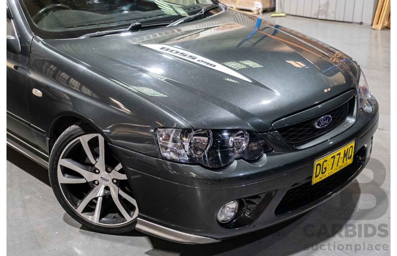 11/2007 Ford Falcon XR8 BF MKII 4d Sedan Ego Metallic Grey V8 5.4L