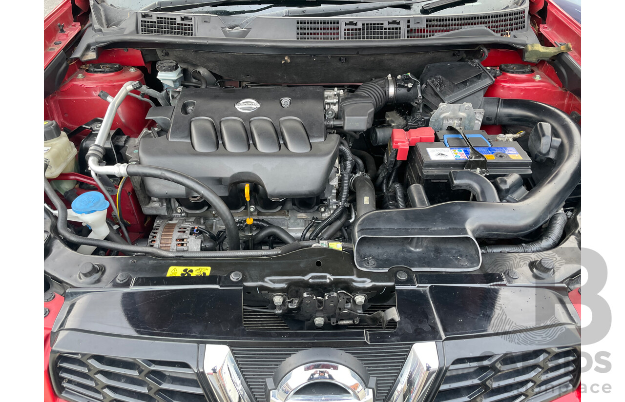 1/2014 Nissan Dualis Ti-L (4x2) J10 MY13 4d Wagon Red 2.0L