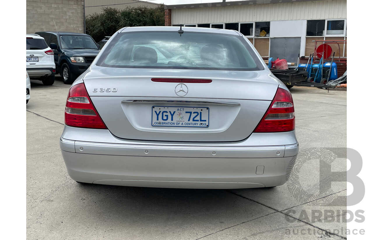 11/2005 Mercedes-Benz E350 Elegance 211 MY06 UPGRADE 4d Sedan Silver 3.5L