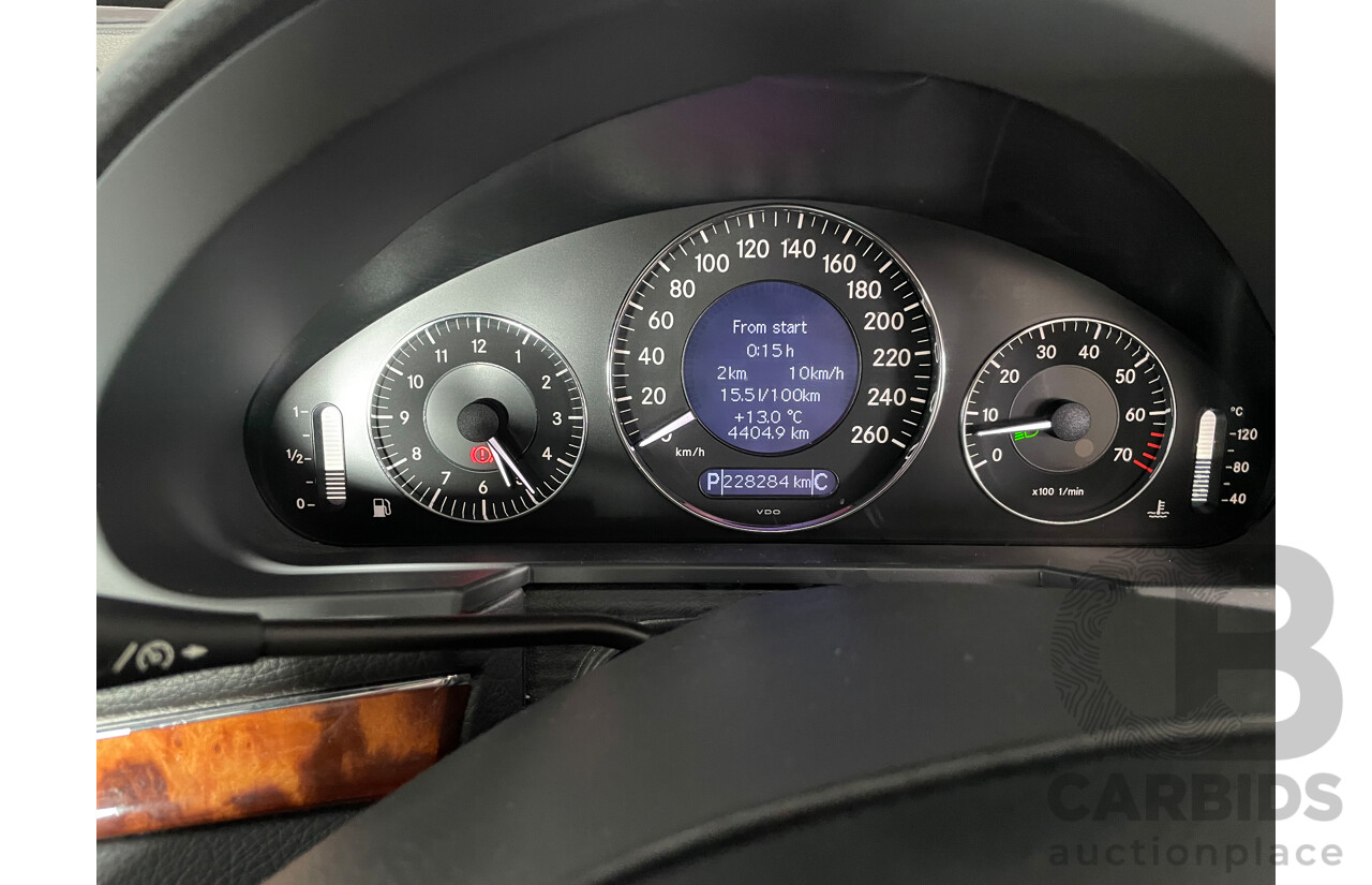 11/2005 Mercedes-Benz E350 Elegance 211 MY06 UPGRADE 4d Sedan Silver 3.5L