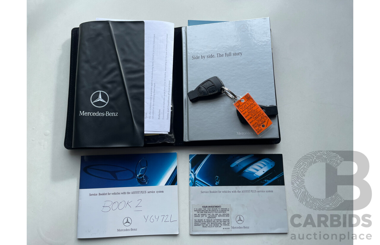 11/2005 Mercedes-Benz E350 Elegance 211 MY06 UPGRADE 4d Sedan Silver 3.5L