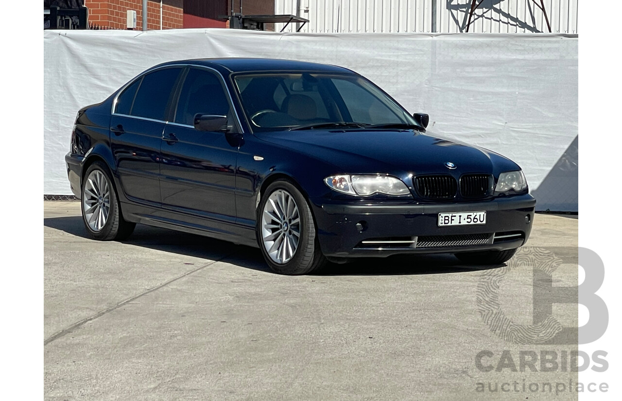 12/2003 Bmw 330i E46 4d Sedan Blue 3.0L