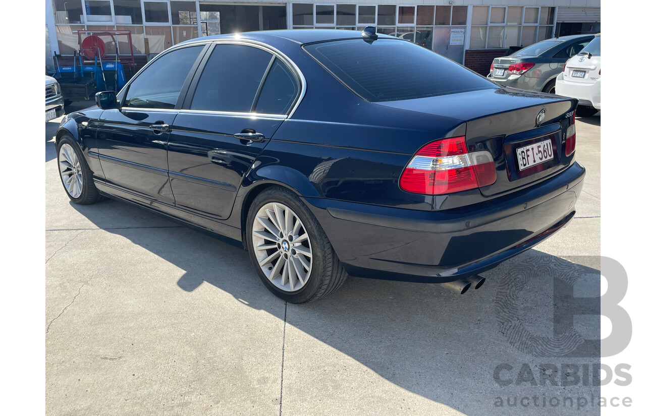 12/2003 Bmw 330i E46 4d Sedan Blue 3.0L