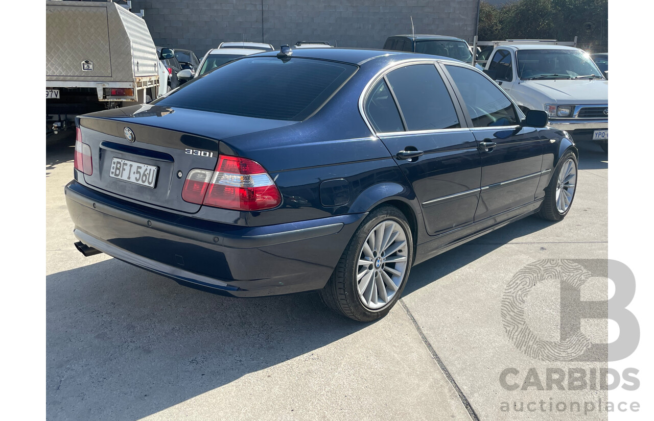 12/2003 Bmw 330i E46 4d Sedan Blue 3.0L