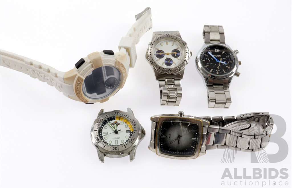 Lorus VX42-X063 Watch, Super Dry Watch & Other Watches