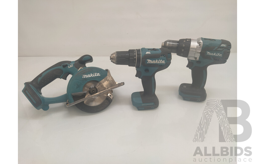 Makita Power Tools - Lot of 3