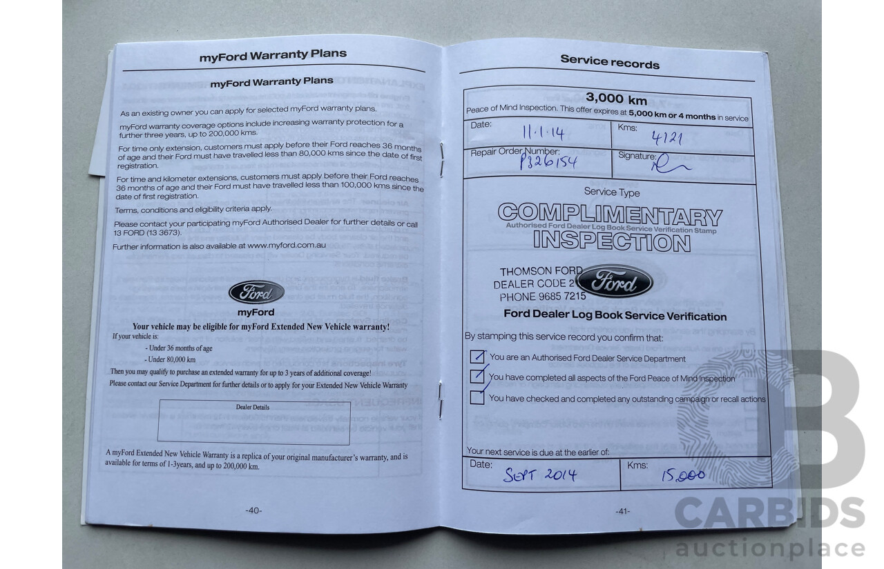 7/2013 Ford Focus Ambiente LW MK2 4d Sedan Silver 1.6L