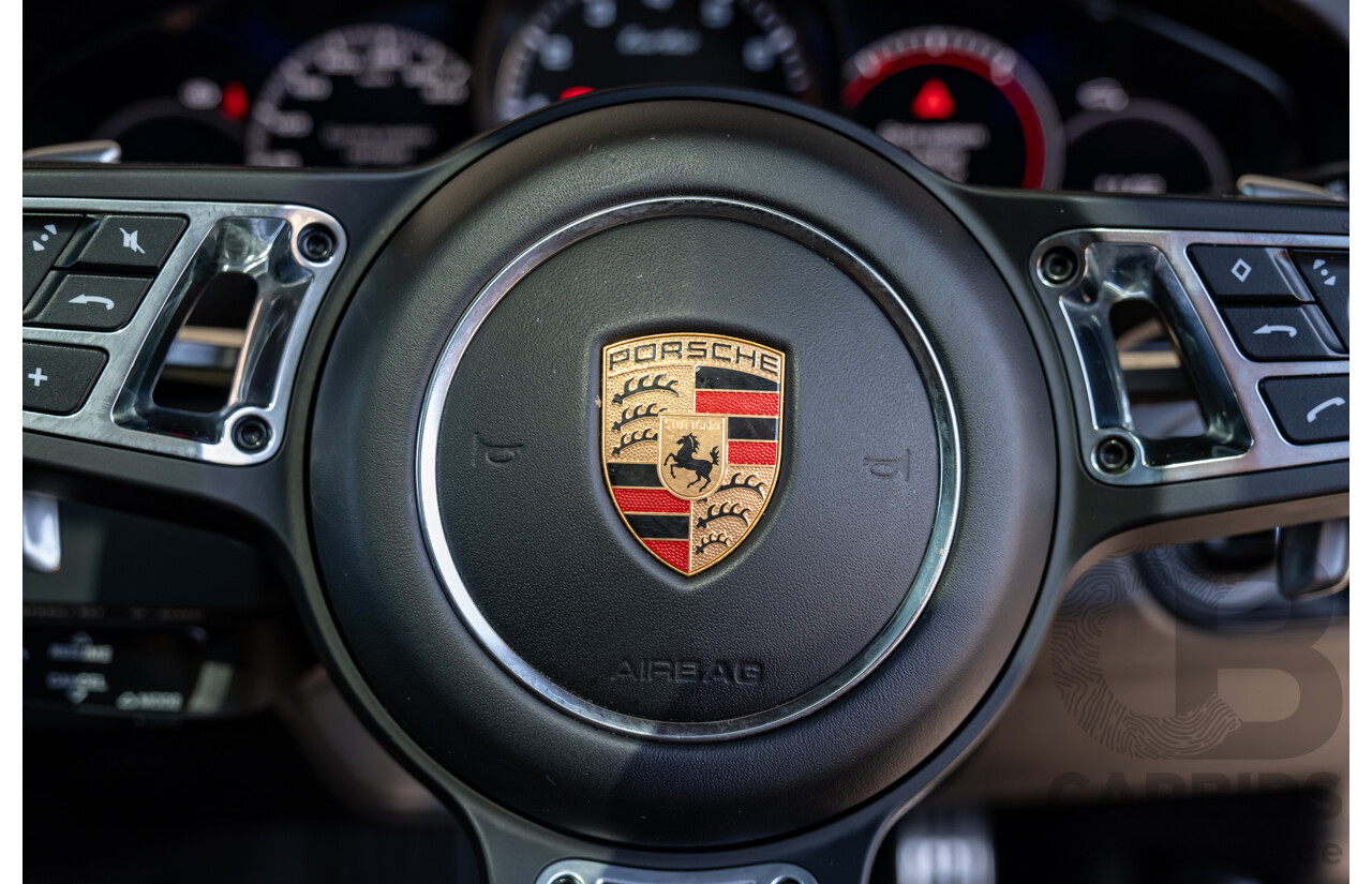 12/2018 Porsche Cayenne Turbo (4x4) 9YA MY19 5d Wagon Biscay Blue Twin Turbo V8 4.0L
