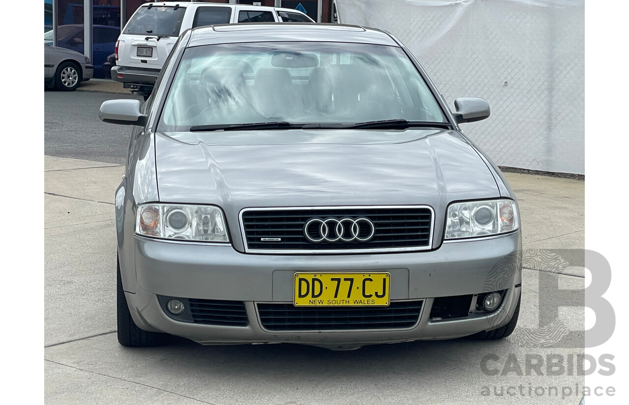 3/2004 Audi A6 3.0 Quattro 4F 4d Sedan Grey 3.0L