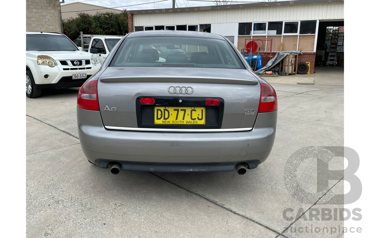 3/2004 Audi A6 3.0 Quattro 4F 4d Sedan Grey 3.0L