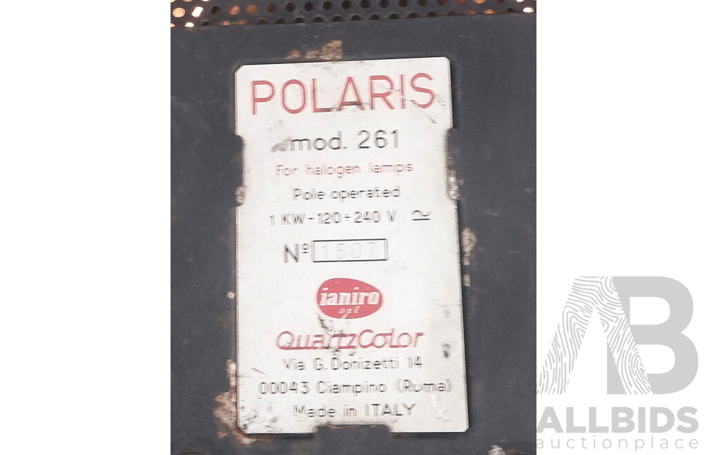 Polaris Model 261 Theatre Pier Light on Stand