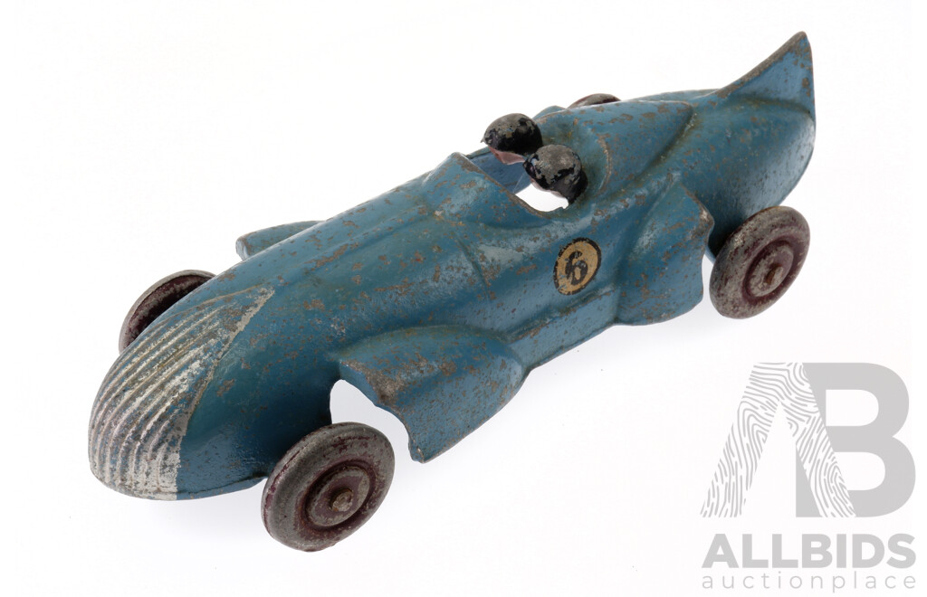 Vintage Fun Ho! Cast Aluminium Toy Racer #80, Made in New Zealand