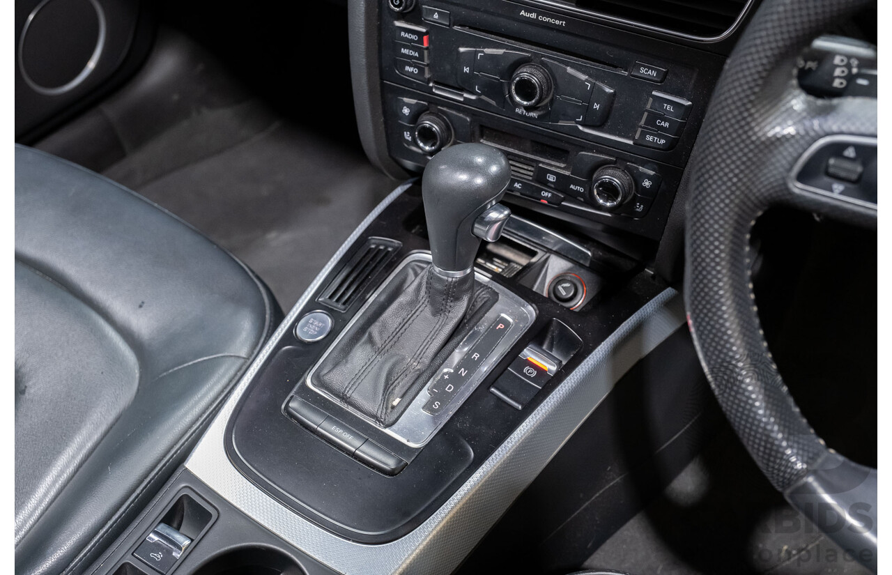 5/2011 Audi A5 2.0 TFSI Quattro (AWD) 8T MY11 2d Cabriolet Grey Turbo 2.0L