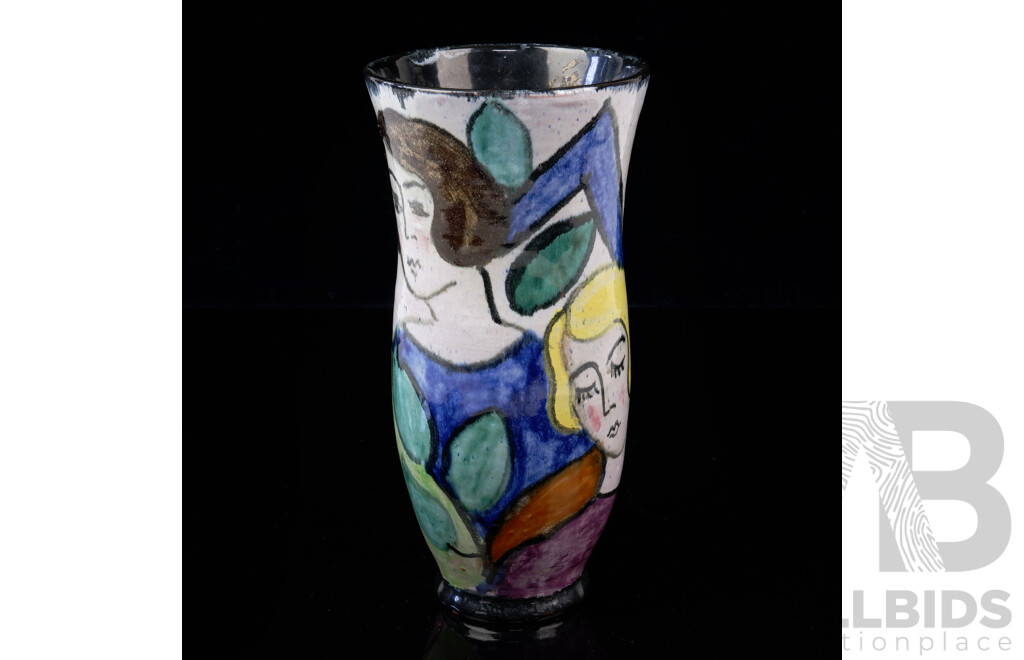 Art Deco Goldscheider Vase No.528