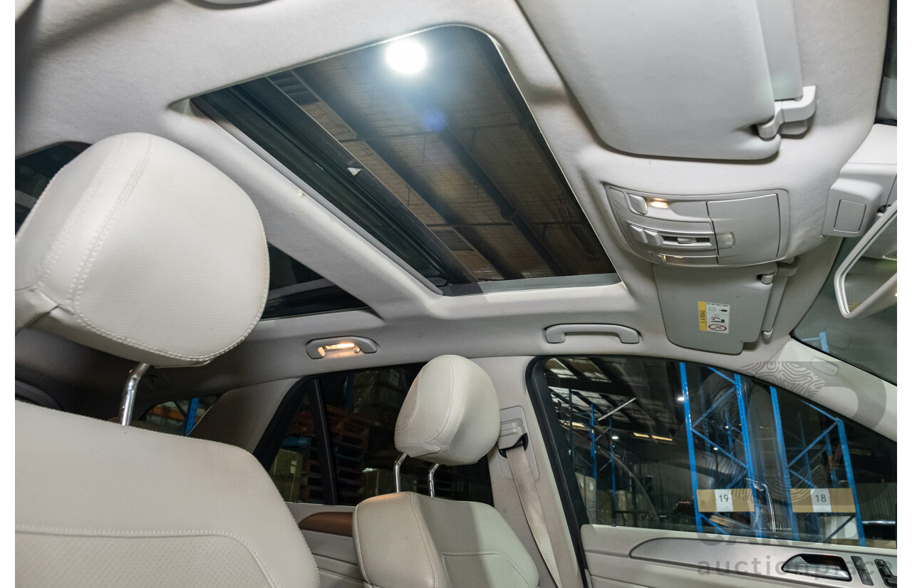 7/2015 Mercedes-Benz ML 250 CDI Bluetec (4x4) 166 MY15 4d Wagon Tenorite Grey Metallic Turbo Diesel 2.1L