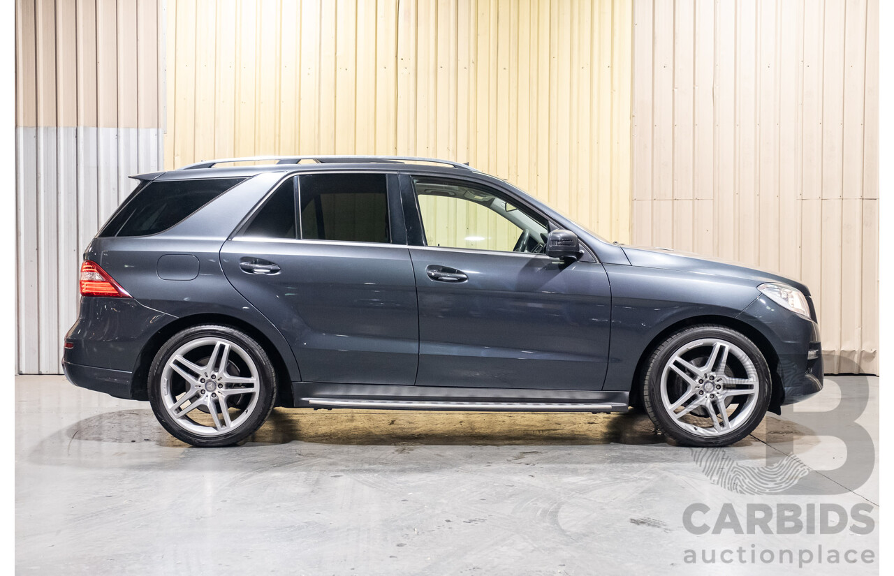 7/2015 Mercedes-Benz ML 250 CDI Bluetec (4x4) 166 MY15 4d Wagon Tenorite Grey Metallic Turbo Diesel 2.1L