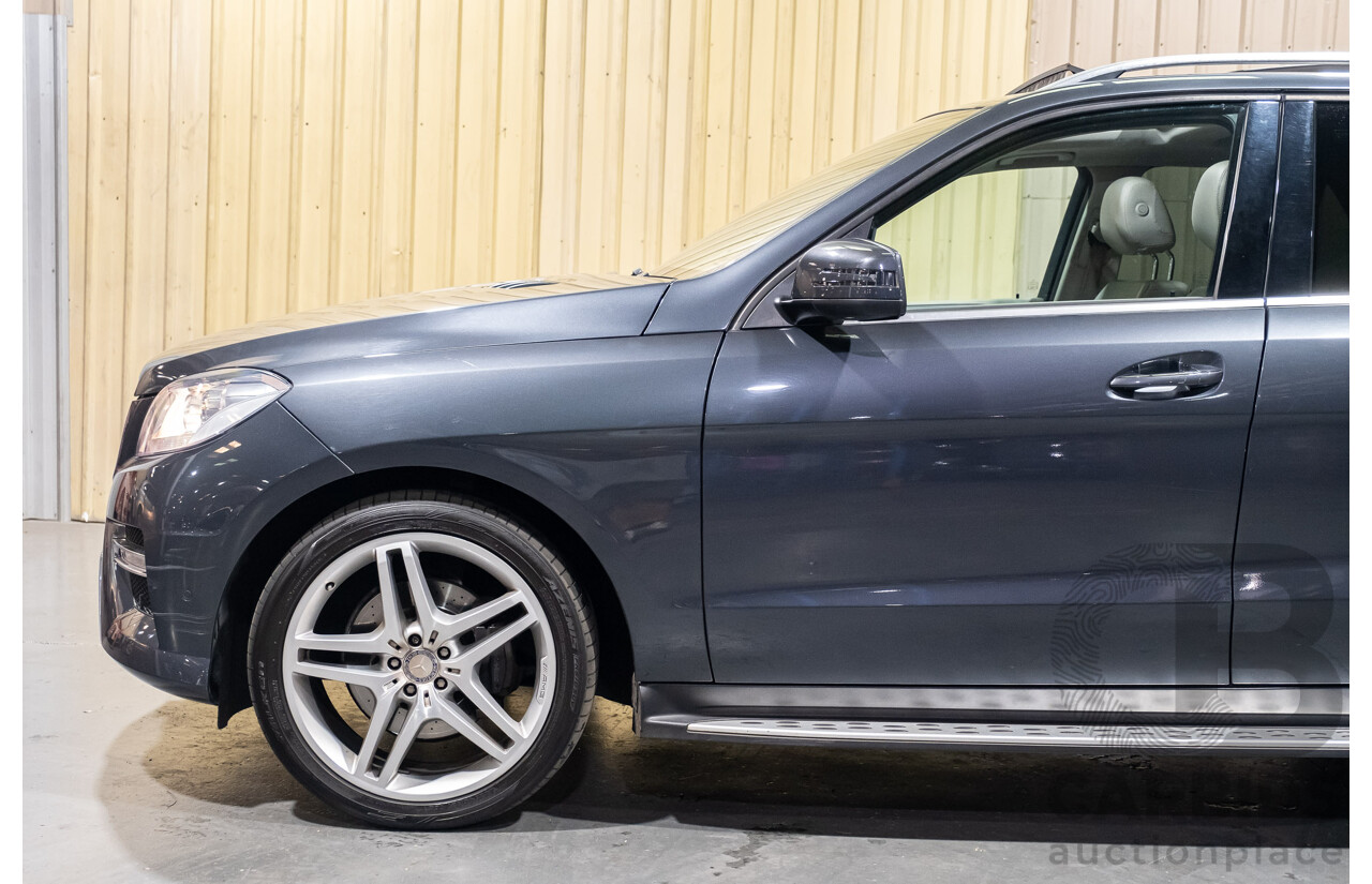 7/2015 Mercedes-Benz ML 250 CDI Bluetec (4x4) 166 MY15 4d Wagon Tenorite Grey Metallic Turbo Diesel 2.1L