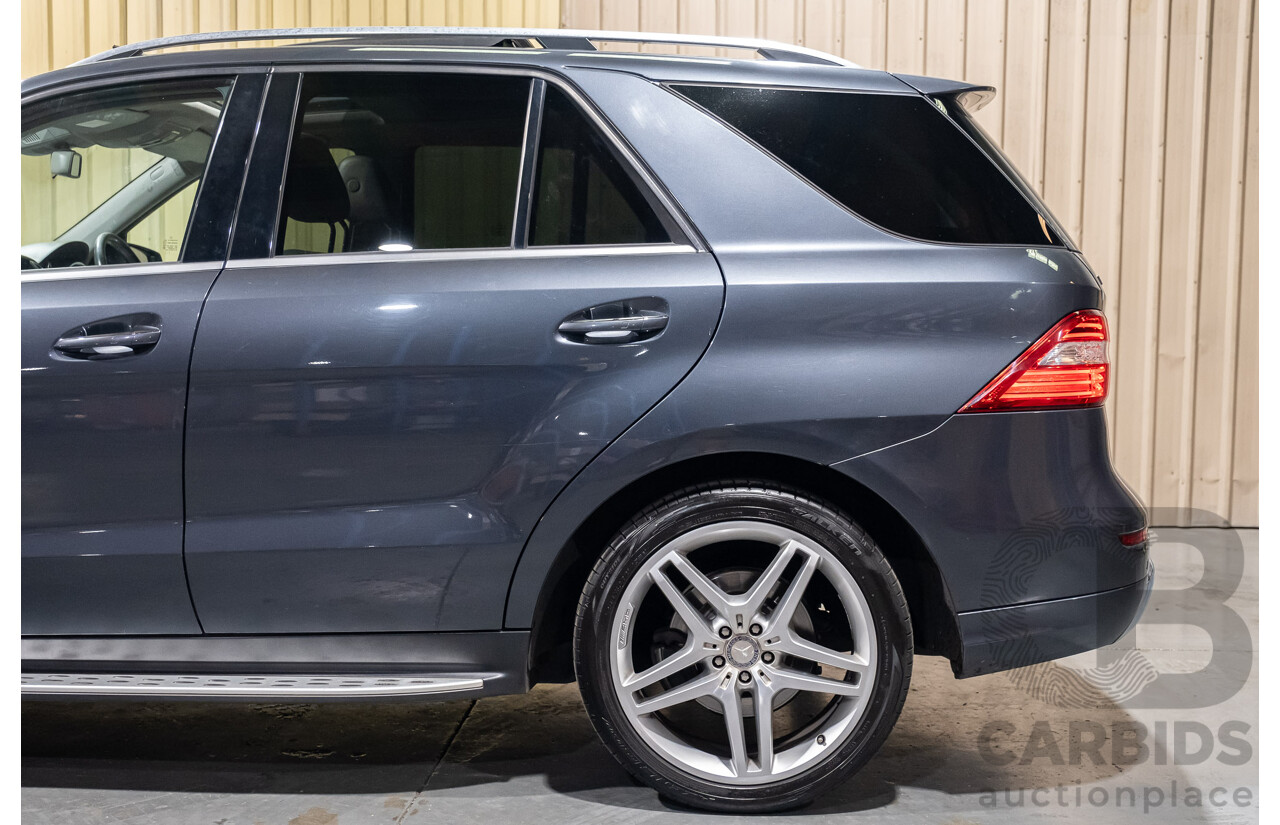 7/2015 Mercedes-Benz ML 250 CDI Bluetec (4x4) 166 MY15 4d Wagon Tenorite Grey Metallic Turbo Diesel 2.1L
