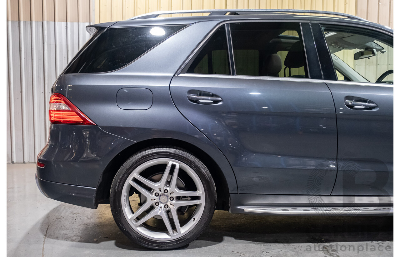 7/2015 Mercedes-Benz ML 250 CDI Bluetec (4x4) 166 MY15 4d Wagon Tenorite Grey Metallic Turbo Diesel 2.1L