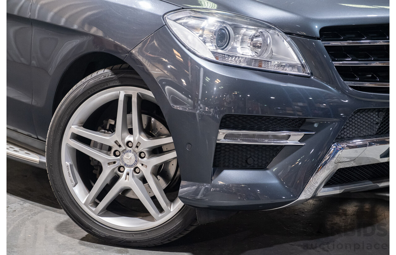 7/2015 Mercedes-Benz ML 250 CDI Bluetec (4x4) 166 MY15 4d Wagon Tenorite Grey Metallic Turbo Diesel 2.1L