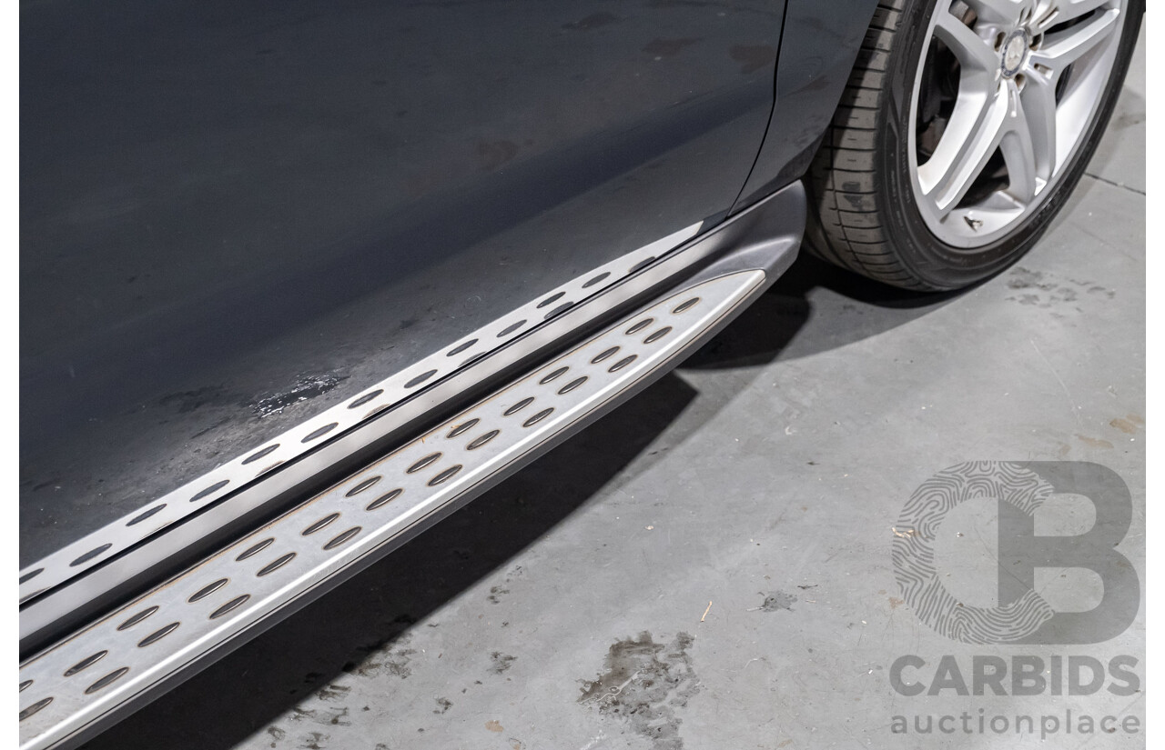 7/2015 Mercedes-Benz ML 250 CDI Bluetec (4x4) 166 MY15 4d Wagon Tenorite Grey Metallic Turbo Diesel 2.1L