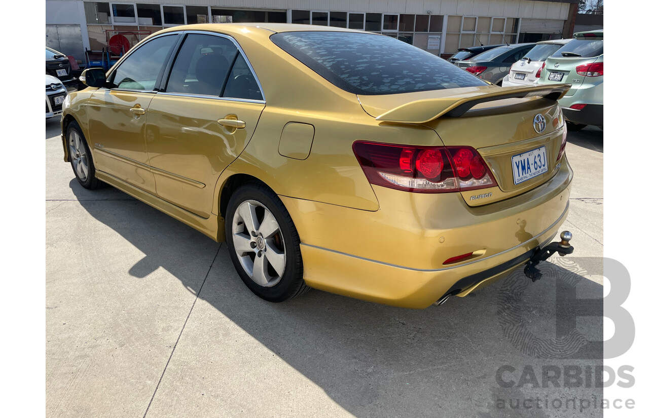 3/2007 Toyota Aurion Sportivo SX6 GSV40R 4d Sedan Gold 3.5L