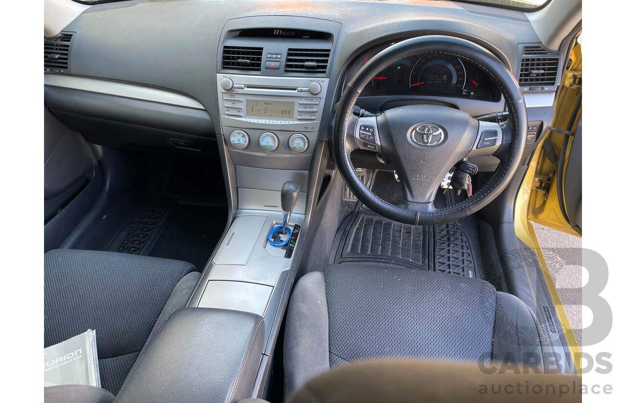 3/2007 Toyota Aurion Sportivo SX6 GSV40R 4d Sedan Gold 3.5L