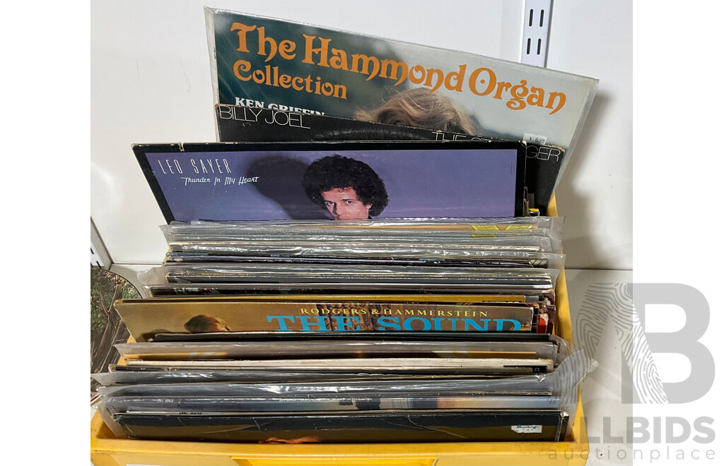 Bulk Collection of Vintage Vinyl Records