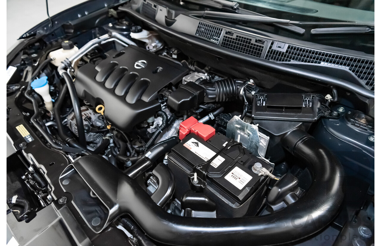 6/2014 Nissan Dualis +2 Ti-L (4x2) J10 MY13 4d Wagon Metallic Black 2.0L - 7 Seater