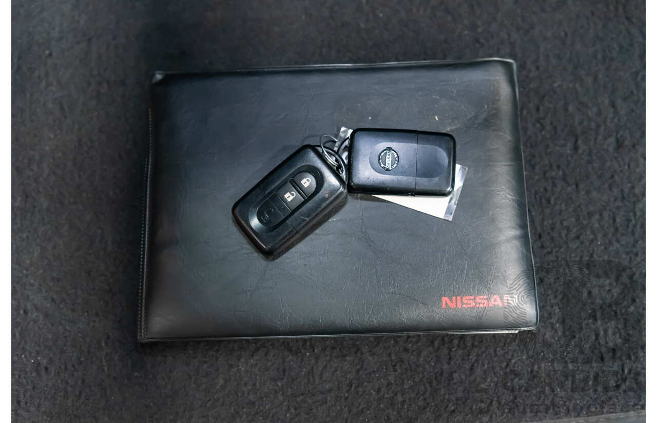 6/2014 Nissan Dualis +2 Ti-L (4x2) J10 MY13 4d Wagon Metallic Black 2.0L - 7 Seater