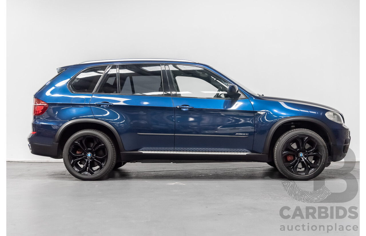 6/2010 Bmw X5 Xdrive 50i Sport E70 MY10 4d Wagon Blue 4.4L Twin Turbo V8