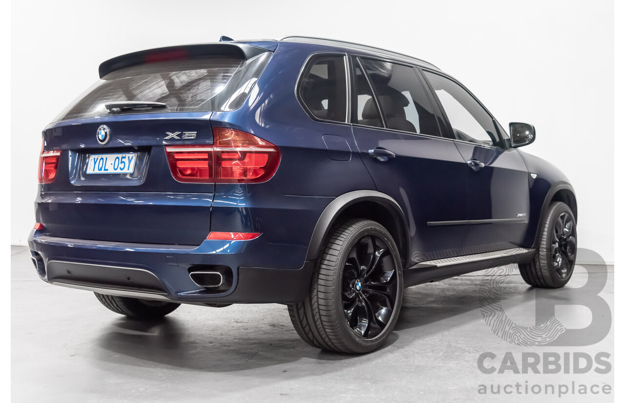 6/2010 Bmw X5 Xdrive 50i Sport E70 MY10 4d Wagon Blue 4.4L Twin Turbo V8