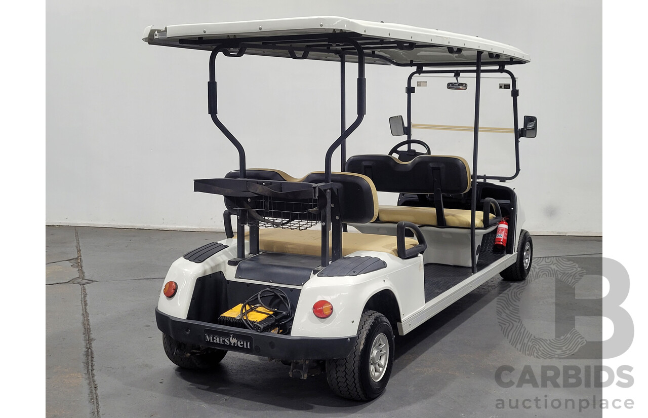 11/2018 Marshell DG-C6 Four Person Electric Golf Cart